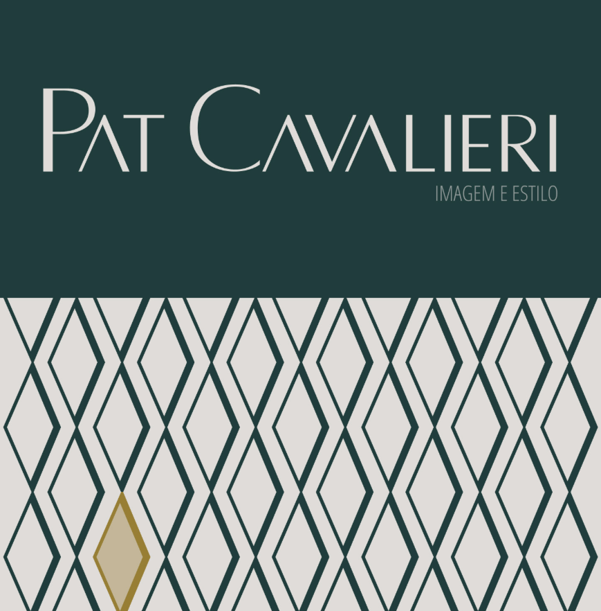 blurry photo of sunset over ocean with logo on top