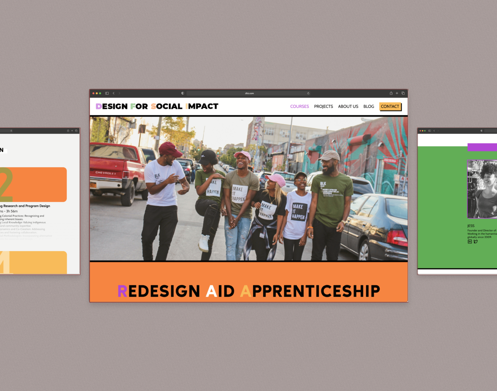 Social Impact — Landing Page